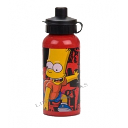 Bart Simpsons Aluminum Water Bottle