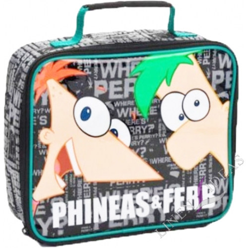 Phineas and Ferb School Premium Lunch Bag Insulated