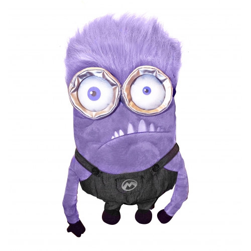 Despicable Me Minion 'Purple' Shaped Plush School Bag Rucksack Backpack