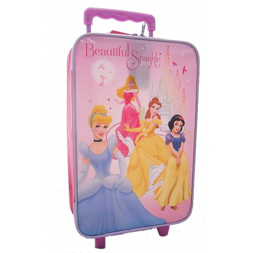 Disney Princess School Travel Trolley Roller Wheeled Bag