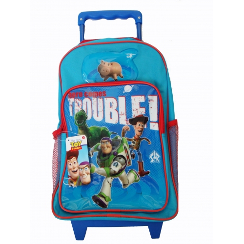 Disney Toy Story 'Here Comes Trouble' School Travel Trolley Roller ...