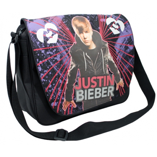 Justin Bieber 'Messenger' School Despatch Bag