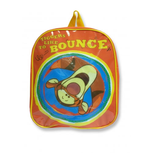 Disney Winnie The Pooh 'Tiggers Likes To Bounce' School Bag Rucksack Backpack