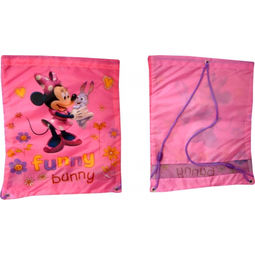 Disney Minnie Mouse 'Funny Bunny' ' Bowtique' Shoe School Trainer Bag