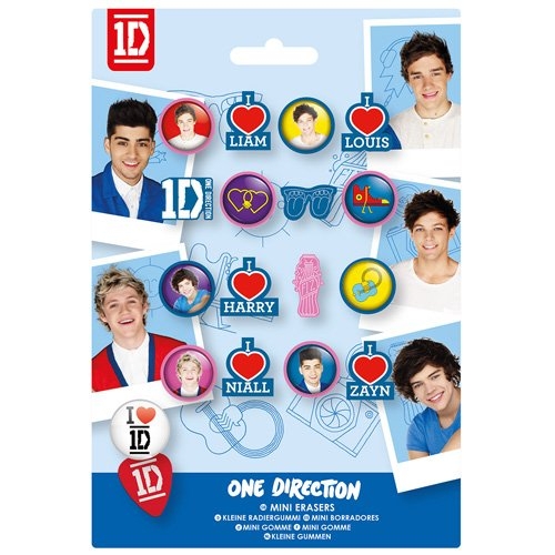 One Direction Mini Eraser Stationery
