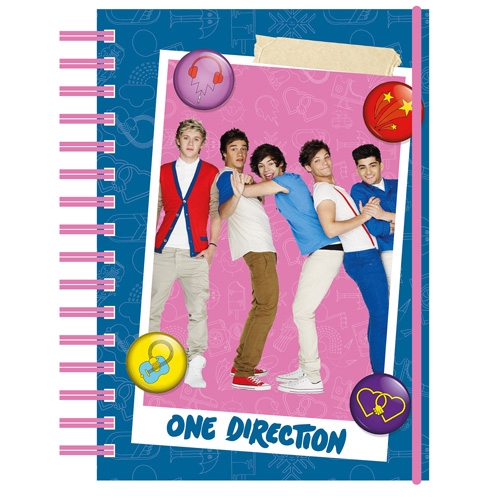 One Direction Season 13 A5 Notebook Stationery