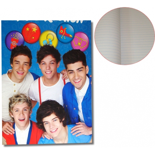 One Direction A4 Notebook Stationery