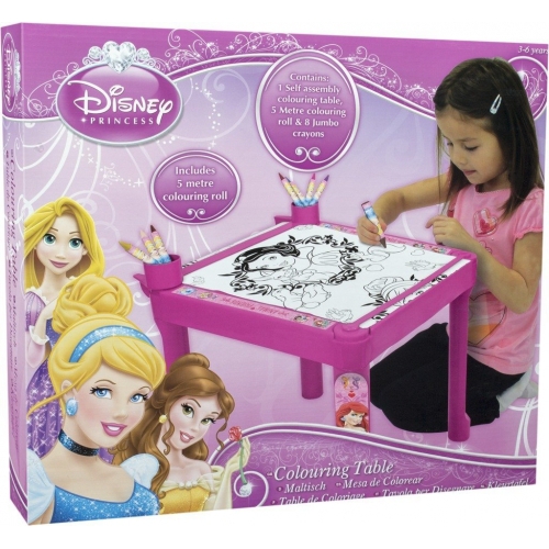 Disney Princess Colouring Table Stationery