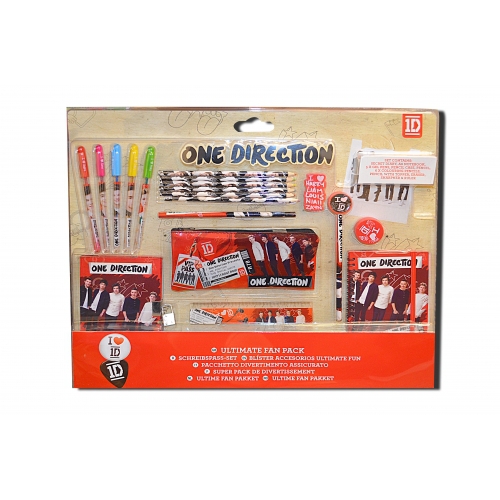 One Direction 'Red' Ultimate Fan Pack Stationery Set