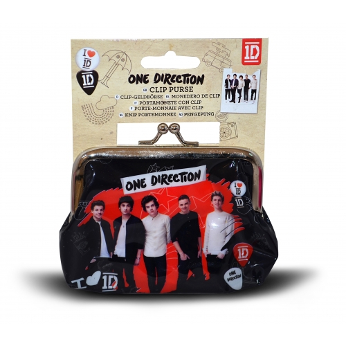 One Direction Red 'Kisslock' Purse