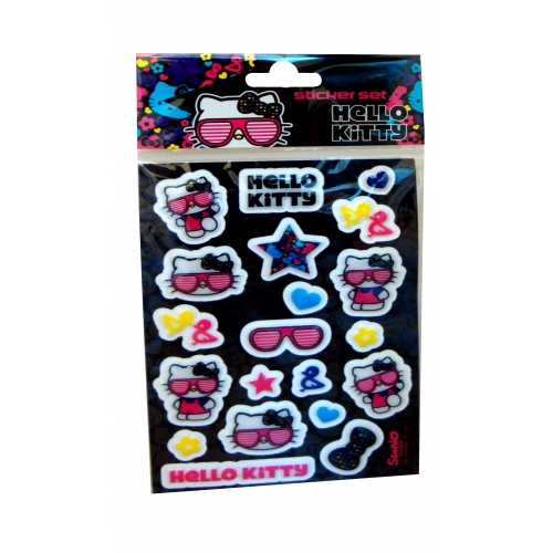 Hello Kitty 'Luminous' Padded Sticker Wall Decoration