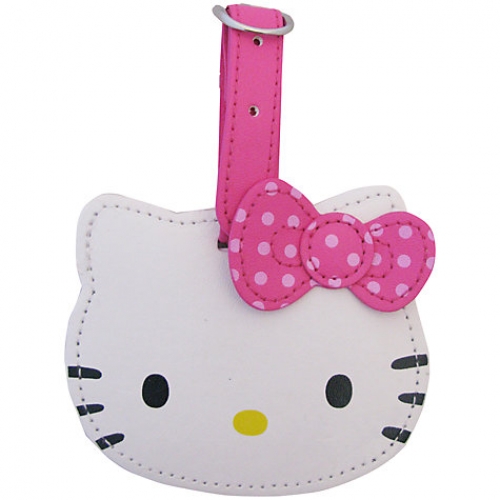 Hello Kitty 'Classic' Head Shaped School Luggage Tag