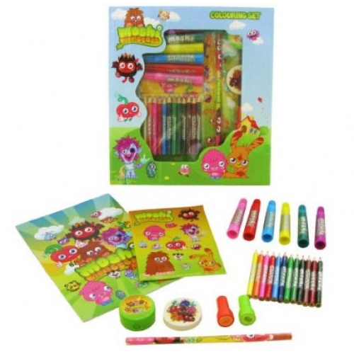 Moshi Monsters Colouring Set Stationery