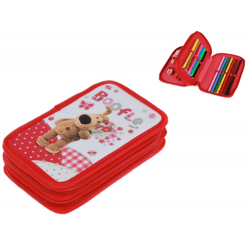 Boofle Double Tier Filled Pencil Case Stationery