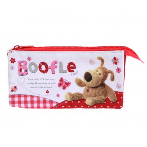 Boofle 3 Pocket Pencil Case Stationery