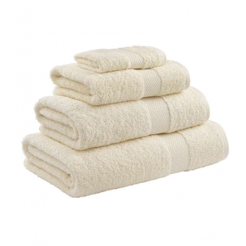 Towel Range Egyptian 550 Gsm Cream Plain Face