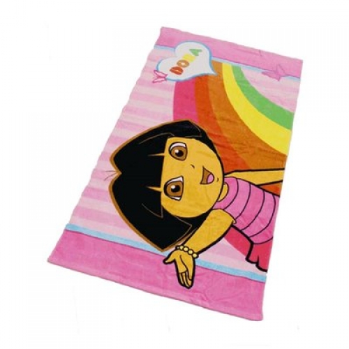Dora The Explorer Rainbow Beach Towel