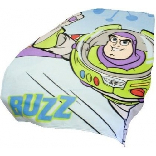 Disney Toy Story Buzz Infinity Panel Fleece Blanket Throw