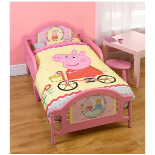 Peppa Pig Polka Dot Junior Bed Frame