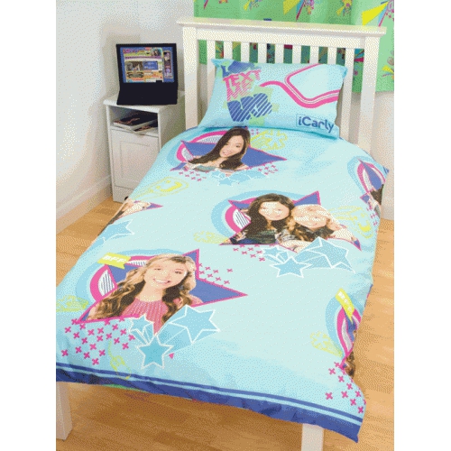 Icarly Icons Rotary Single Bed Duvet Quilt Cover Set