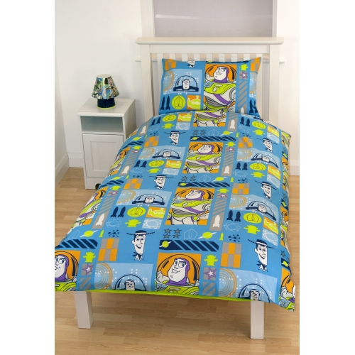 Disney Toy Story 3 Infinity Rotary 64 Repeat Single Bed Duvet