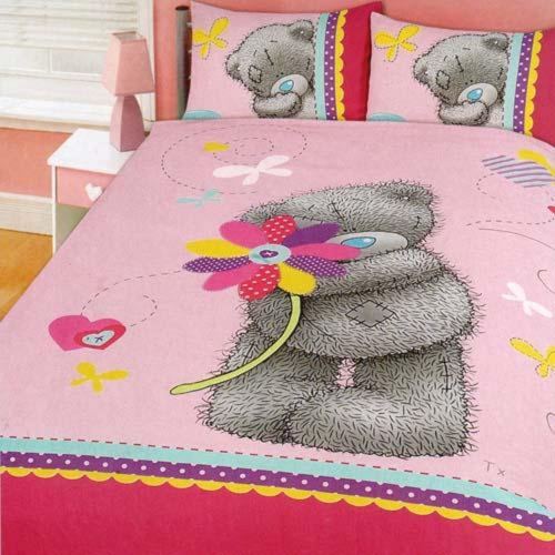 Me To You 'Daisy' Panel Double Bed Duvet Quilt Cover Set