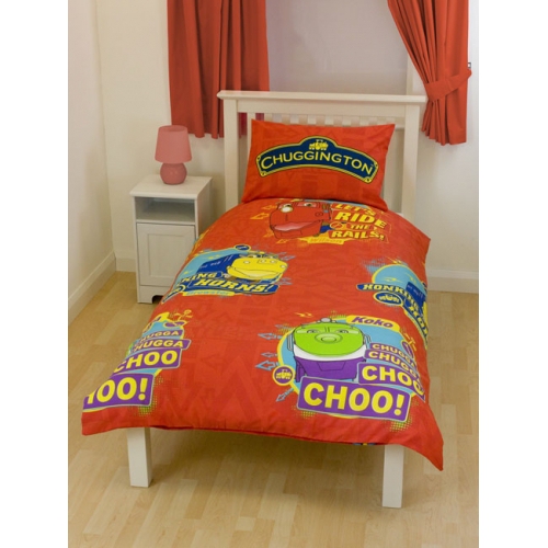 Chuggington Rotary Single Bed Duvet Quilt Cover Set 5055285314835