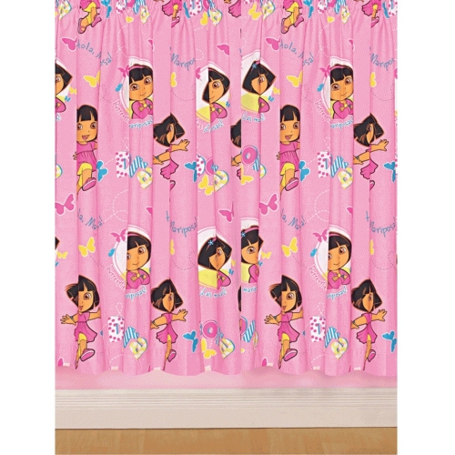 Dora Play Without Tie Backs 66 X 72 inch Drop Curtain Pair