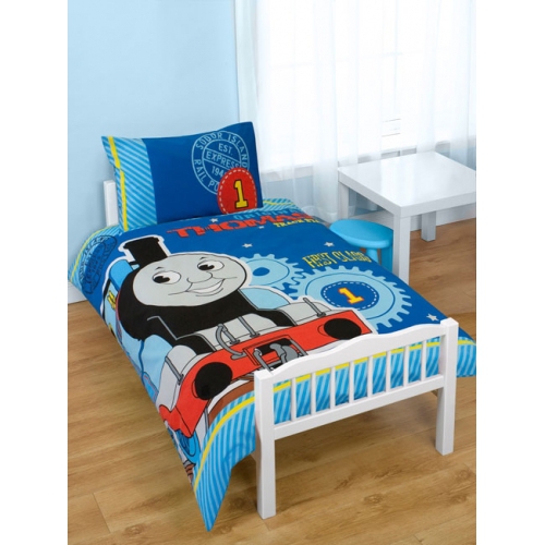 Thomas and Friend Express Panel Junior Cot Bed Duvet Quilt Cover Set