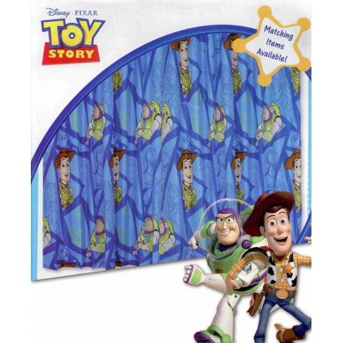 Disney Toy Story 'Fractal' 66 X 72 inch Drop Curtain Pair