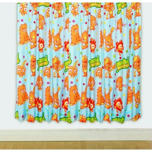 Moshi Monsters 'Monsters' 66 X 72 inch Drop Curtain Pair