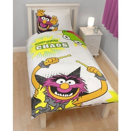 The Muppets 'Animal' Panel Single Bed Duvet Quilt Cover Set