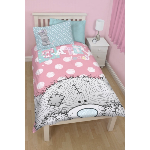Me To You Oval Tatty Teddy Panel Single Bed Duvet Quilt Cover Set