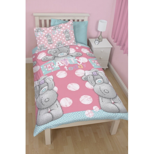 Me To You Tatty Teddy 'Bonbon' Rotary Single Bed Duvet Quilt Cover Set