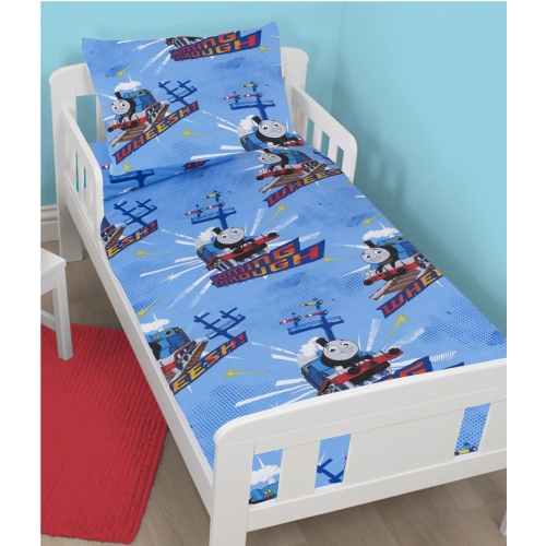 Thomas Wheessh Rotary Junior Cot Bed Duvet Quilt Cover Set