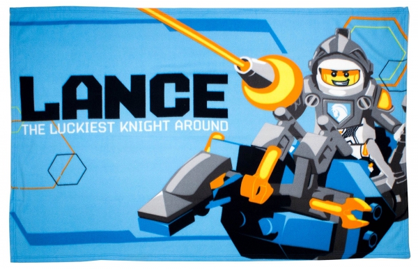 Lego Nexo Knights 'Power' Panel Fleece Blanket Throw