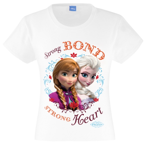 Disney Frozen Strong Bond (l) Age 7 To 8 T Shirt