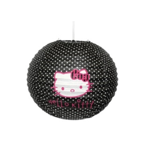 Hello Kitty 'Black' Lampshade Paper Shade Lighting