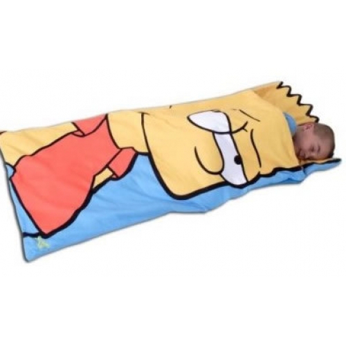 The Simpsons Sleeping Bag Camping Travel Sleepover Sac