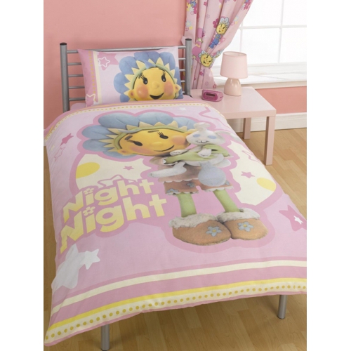 Fifi and The Flowertots Night Panel Single Bed Duvet Quilt Cover Set