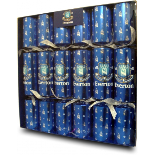 Everton Fc Football Luxury Crackers Official Christmas