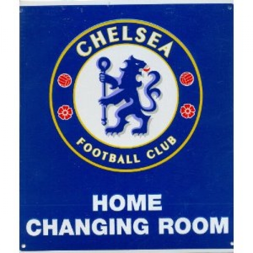 Chelsea Fc Football Home Changing Room Sign Official Board