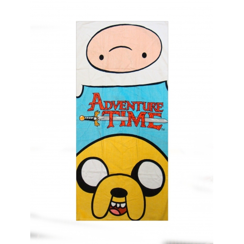 Adventure Time Printed Beach Towel