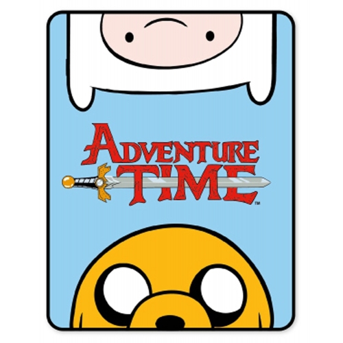 Adventure Time Panel Fleece Blanket Throw