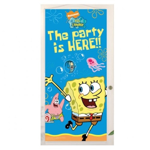 Spongebob Squarepants Door Banner Party Accessories