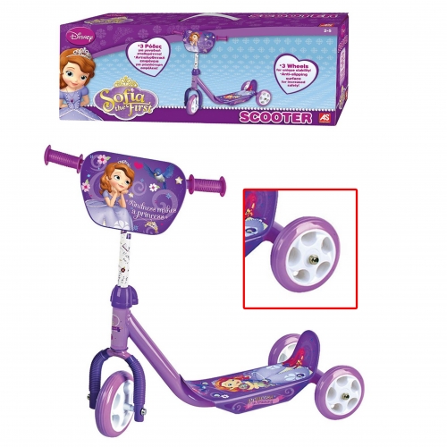 Disney Sofia The First 3 Wheel Scooter Toy