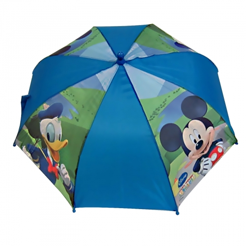 Disney Mickey Mouse Blue School Rain Brolly Umbrella