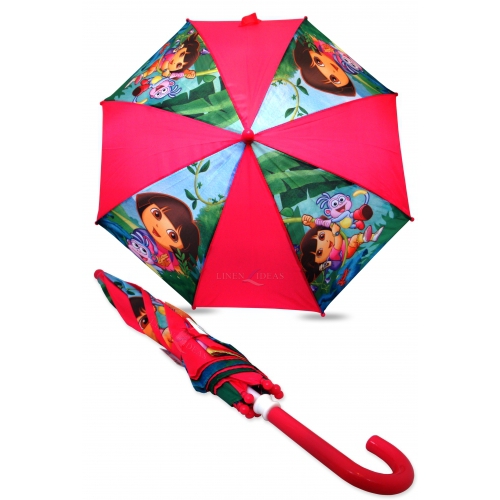 Dora The Explorer School Rain Brolly Umbrella