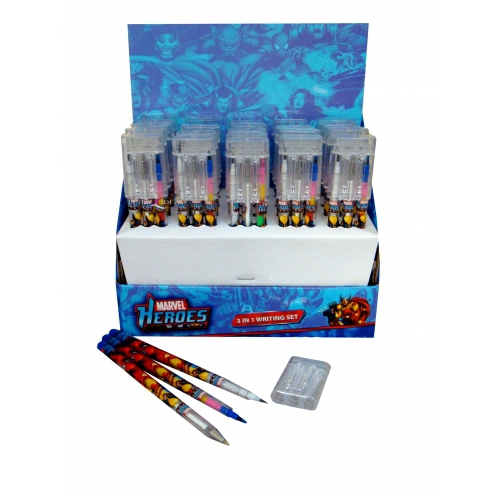 Marvel Heroes '3 In1' Writing Set Stationery