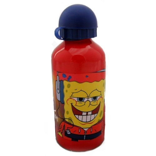 Spongebob Squarepants 'Soak It Up' Aluminum Water Bottle